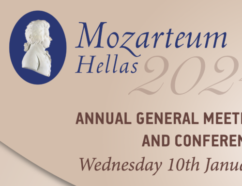 2024 Mozarteum Hellas Annual General Meeting – 10 January
